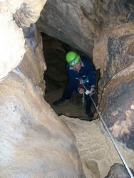 Mike in Cueva Cofría