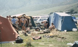 OUCC campsite at Lago Ercina