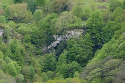 Boriza overhang, from ‘main’ road Boriza overhang, from ‘main’ road