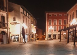 Plaza Parres Sobrino at 9 pm