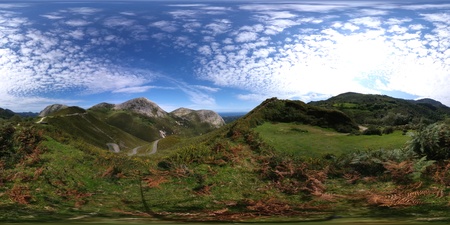 <b>360</b>×<b>180</b> Tornera to Llanes and sea
