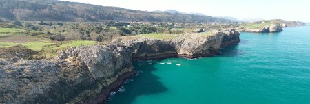 Cobijeru and Buelna from over the sea