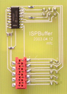 ISP SMT isolator board