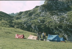 First camp near Ercina