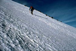 Popocatépetl snowfield